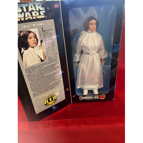 98 - Star Wars collector series Princess Leia boxed and unused