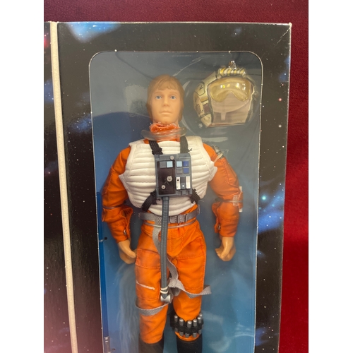 100 - Star Wars collectors series Luke Skywalker unused and boxed