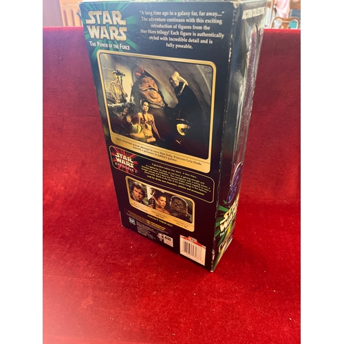 101 - Star Wars Princess Leia with chain boxed and unused