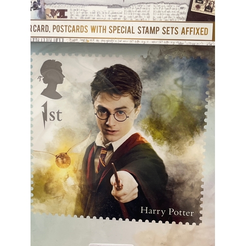 102 - Harry Potter souvenir stamp pack, exclusive collectors edition sealed