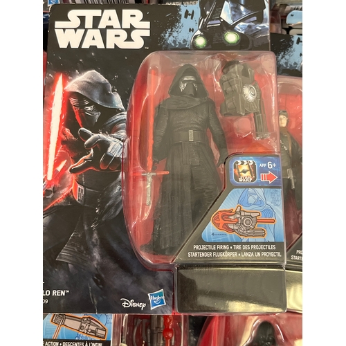 123 - Star Wars Rogue One Figures, new and sealed to card (17 figures)