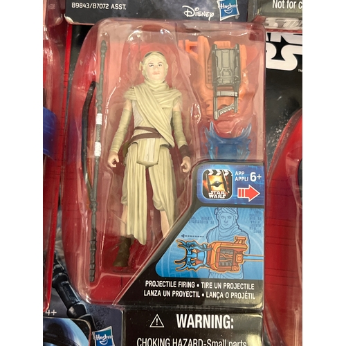 123 - Star Wars Rogue One Figures, new and sealed to card (17 figures)