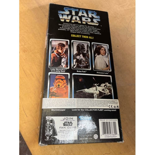 124 - Star Wars Collectors Series Storm Trooper 1996 figure boxed and unused