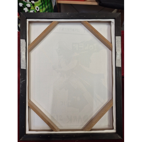 128 - Star Wars Do Not Underestimate the Power of The Force Darth Vader canvas print 50cm x 40cm