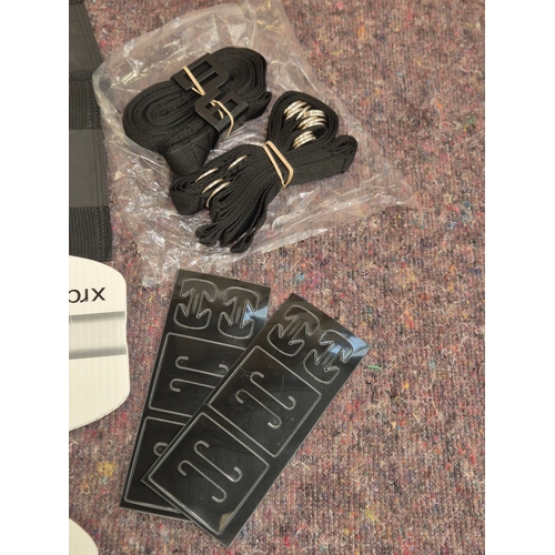 141 - 3 packs of Xrack Universal soft roof rack, new in case