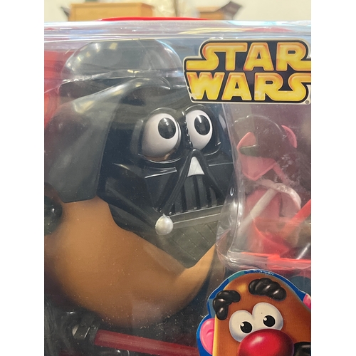 169 - Star Wars - mr Potato Head  Darth Tater by Pl;ayskool, new and boxed