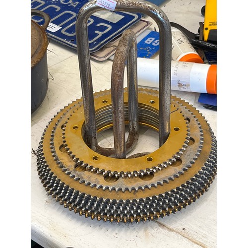 240 - Go Kart rear sprocket and carrier (quanity 9)