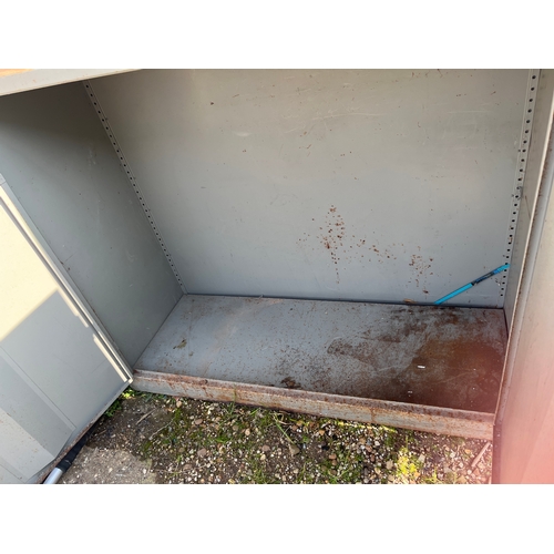 486 - Vintage industrial cupboard