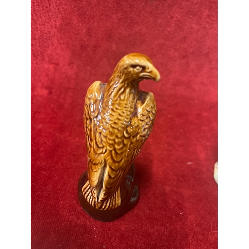 3 - Beswick Owl and Beswick Eagle decanter