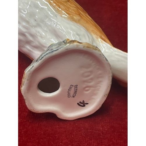 3 - Beswick Owl and Beswick Eagle decanter