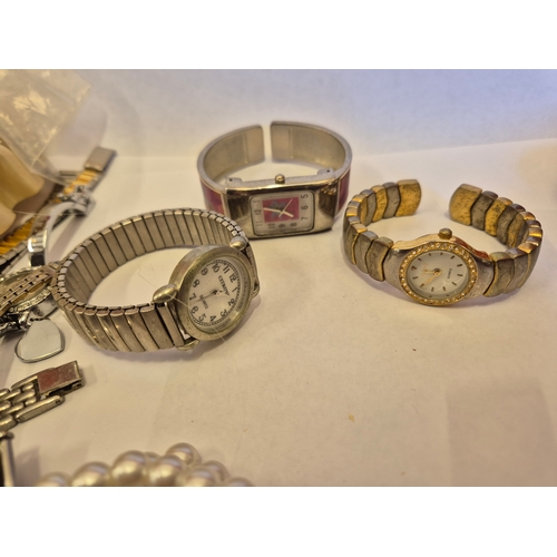 14 - Basket of mixed watches