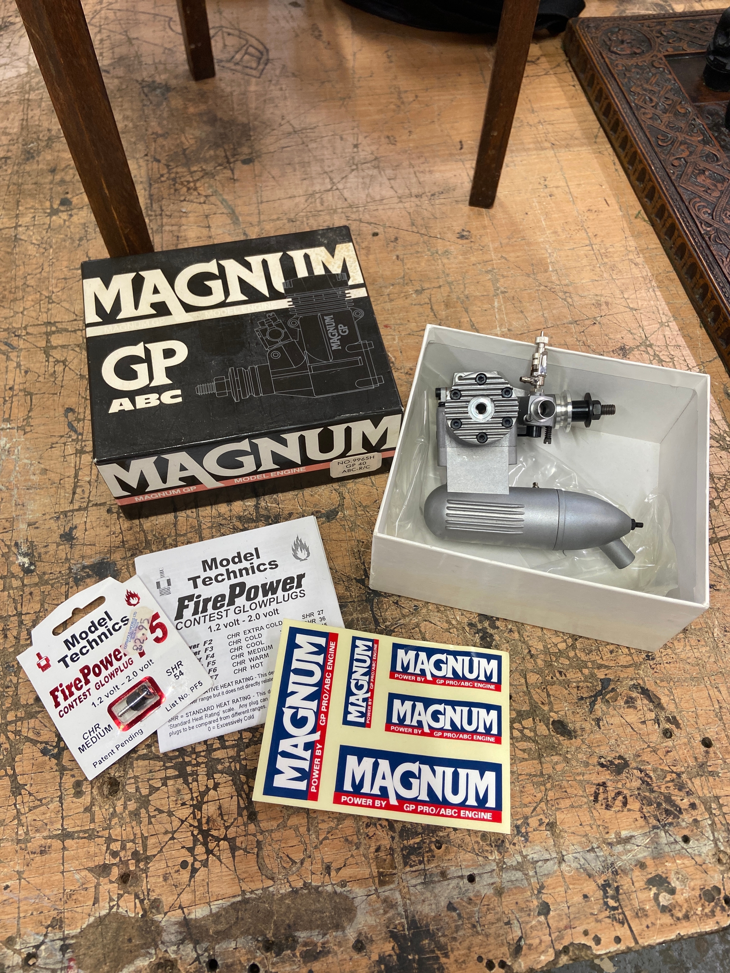 Magnum GP PRO/ABC model RC engine, new and unused in the box with ...