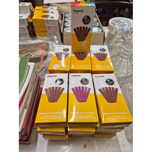 248 - 25 boxes of Polaroid candy cartridges for use with the Polaroid CandyPlay 3D pen