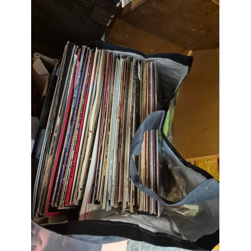 254 - Bag of LP records