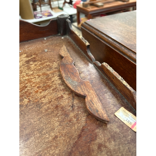 325 - Late 18th Century Georgian mahogany bedside cabinet / commode for restoration or conversion. Lovely ... 