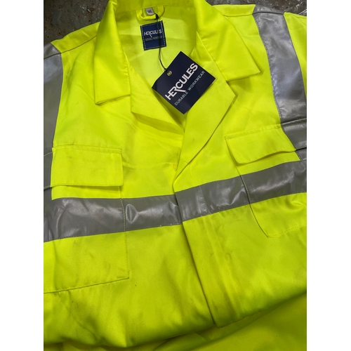 356 - Hi-Viz Hercules Boilersuit. 3XL. New-Ex disp