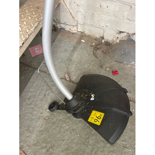 211 - Mac Allister MGTP1000 1000W electric grass trimmer with a 35cm cutting width