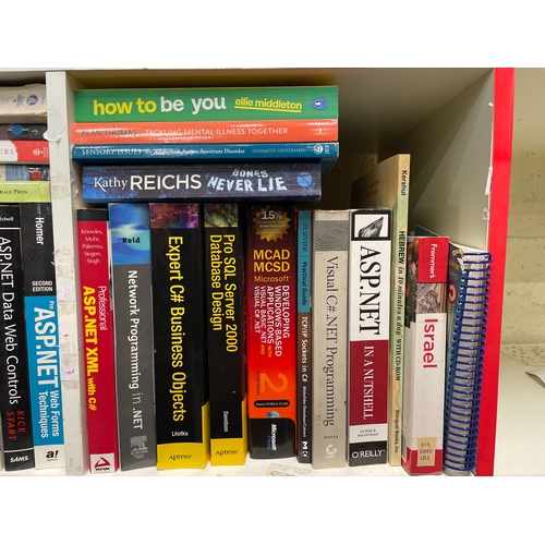 205 - 11 x cubes containing a huge quantity of mixed books.