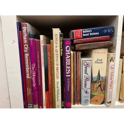 205 - 11 x cubes containing a huge quantity of mixed books.