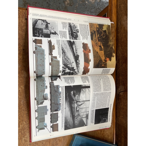 68 - History books - four hardback history reference books, including World War II, The military history ... 