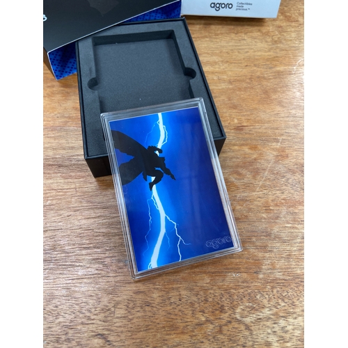 24 - Agoro x Batman: The Dark Knight Returns 40th anniversary release Precious metal collectible - Tier 1... 