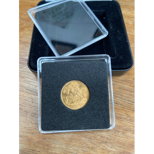 25 - 22ct gold Half Sovereign, 1897 Queen Victoria 