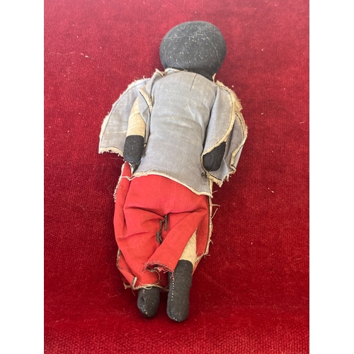 60 - 1940’s handmade cotton Golly doll. Vendor states it was brought back from Snellville (Georgia) 1943 ... 