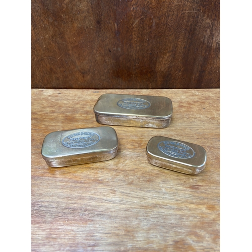 48 - Vintage Bremen Captain's Suite tobacco or snuff tins manufactured by Olrich & Co. in Bowling Gre... 