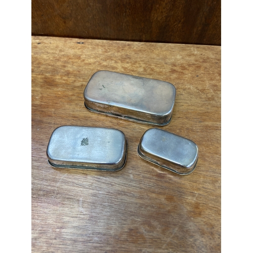 48 - Vintage Bremen Captain's Suite tobacco or snuff tins manufactured by Olrich & Co. in Bowling Gre... 