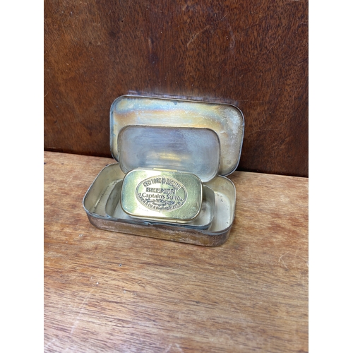 48 - Vintage Bremen Captain's Suite tobacco or snuff tins manufactured by Olrich & Co. in Bowling Gre... 