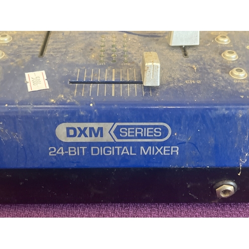 Numark DXM06 digital DJ mixer.It is a two-channel mixer featuring ...