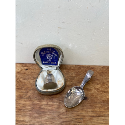Sterling silver 'Silver Tooth Fairy Bell' by Aristocrat, for