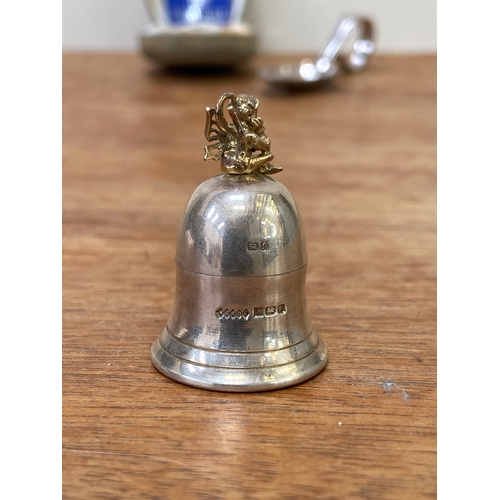 Sterling silver 'Silver Tooth Fairy Bell' by Aristocrat, for