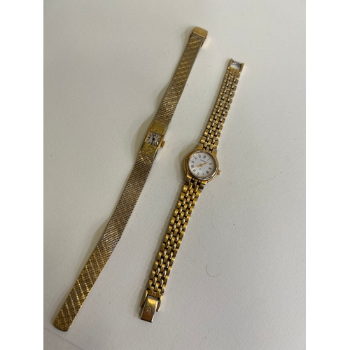 47E - Two ladies watches to include a vintage Delvina Gen&egrave;ve and an Accurist