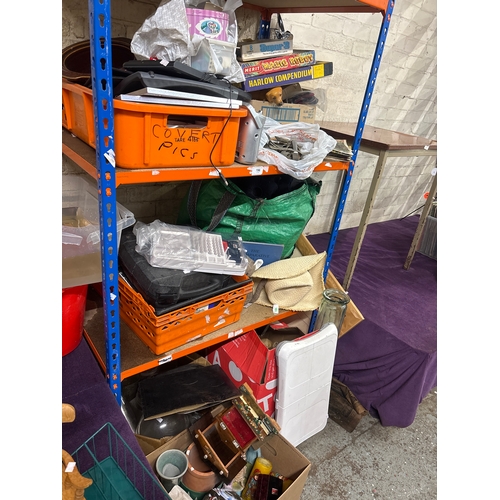 Everything on the racking except the racking & crates! Household ...