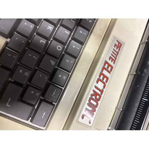 Vintage Electronic Petite Typewriter with original box