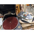 vintage Paragon portable or table-top gramophone/phonograph together ...
