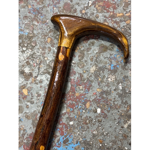 Handmade walking stick