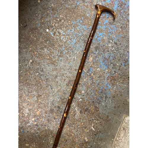 Handmade walking stick