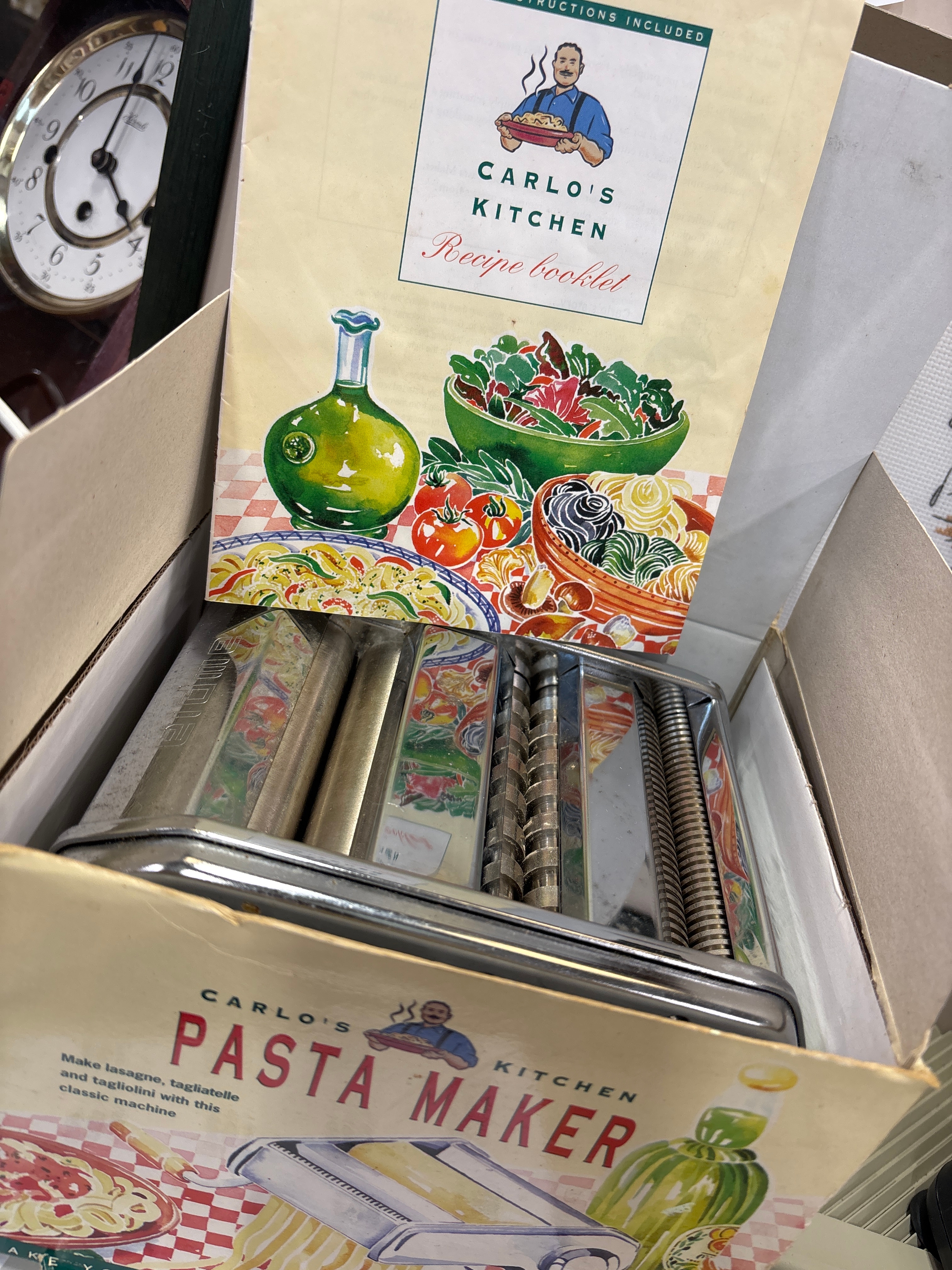 Pasta Machine from Carlo’s kitchen