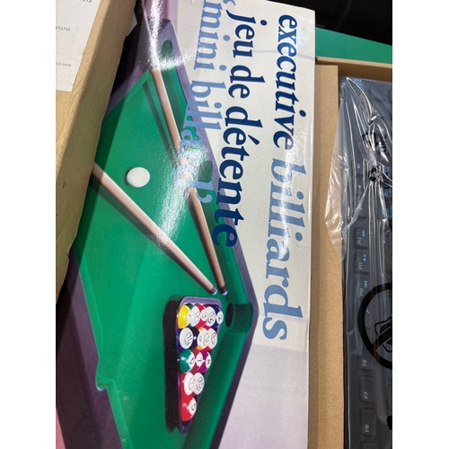 New Dell Computer Keyboard, Mini Billiard game, & Spectra Gloss blinds ...