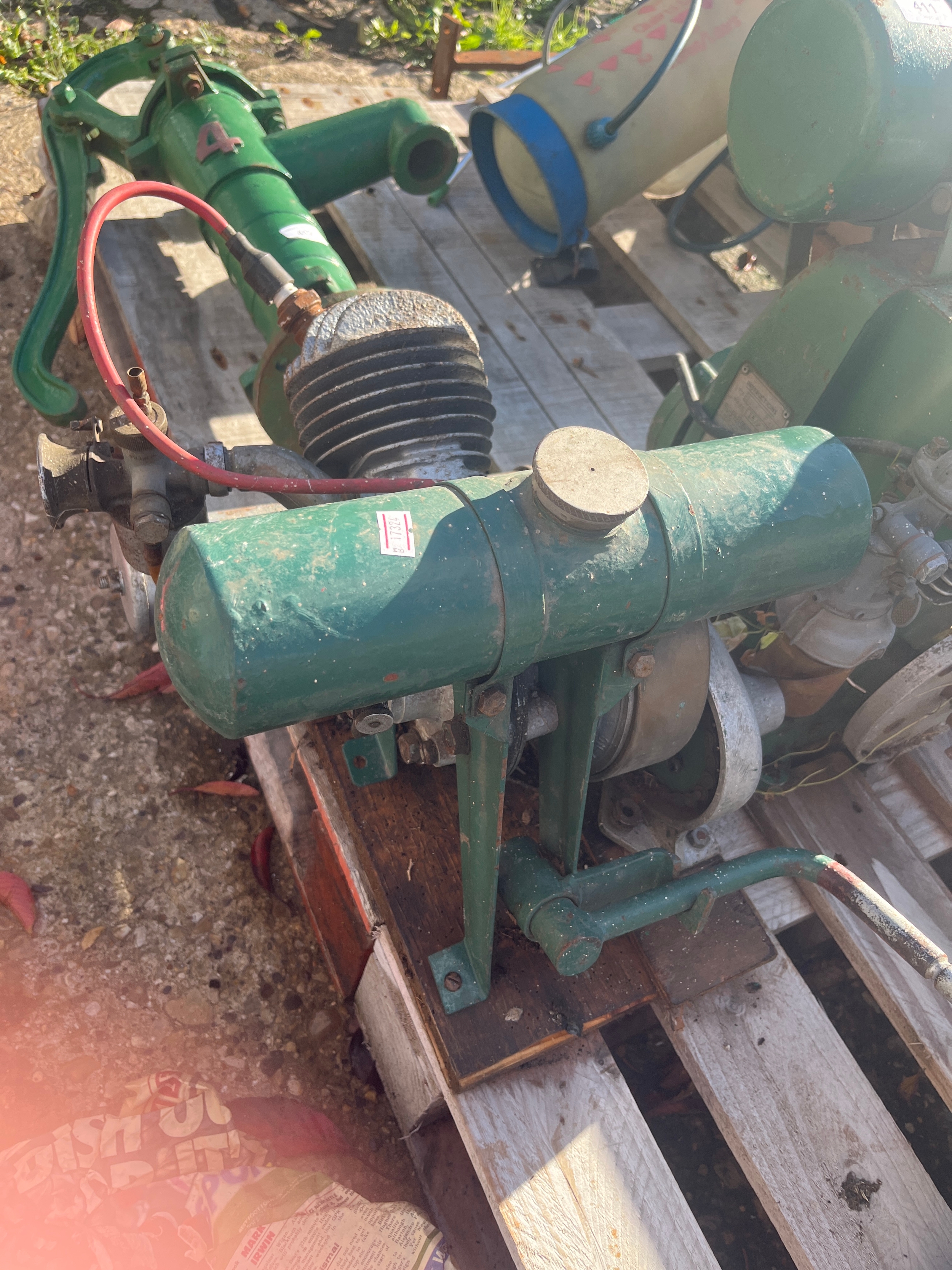 Small agricultural engine