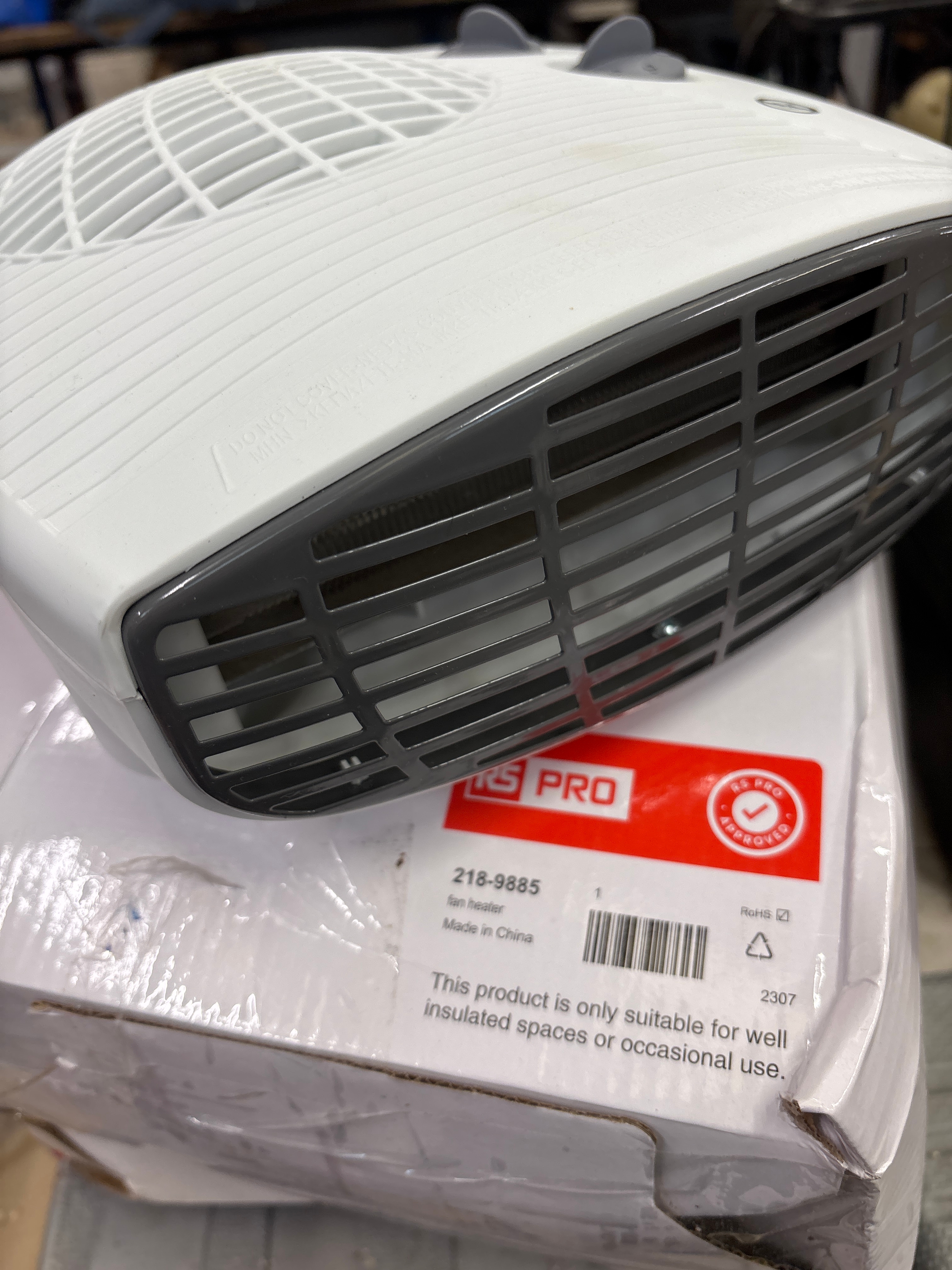 Portable Electric Fan heater. Appears new