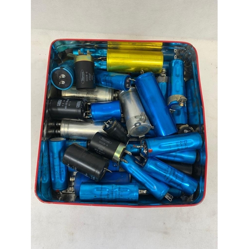 328 - Box of capacitors