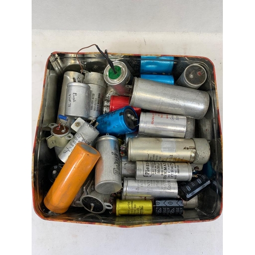 329 - Box of capacitors