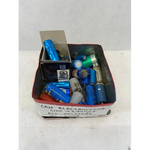 331 - Box of capacitors