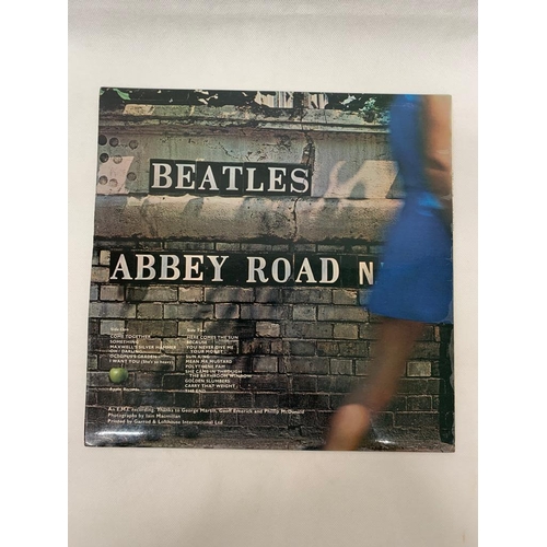 65 - Beatles, Abbey Road 1st press -2/-1 matrix , sleeve EX, Vinyl VG +