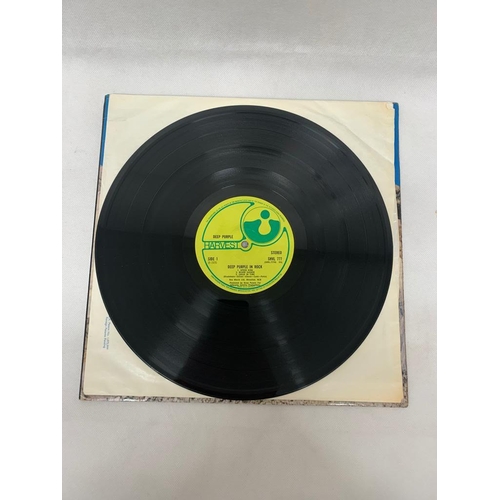 69 - Deep purple . Deep purple in rock 1st press A2/B1 G&L Sleeve “ gramophone co “ at start of label rim... 