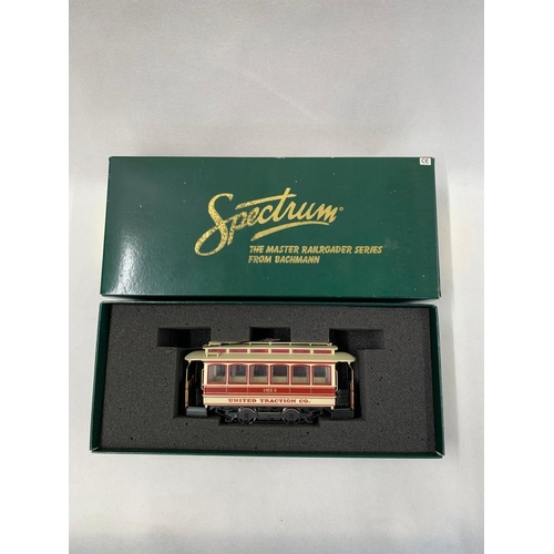 597 - Bachmann Spectrum closed street car 25128 United Traction Co. 
  
 condition 1 
  
 664