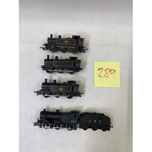 224 - TRIANG LMS 3F Jinty 47606, 47606, 47606, AIRFIX LMS 4454 + tender